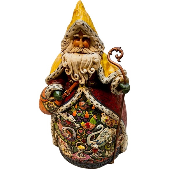 Jim Shore Other - Jim Shore 2005 “My True Love Gave to Me” 12 Days of Christmas Santa Figurine